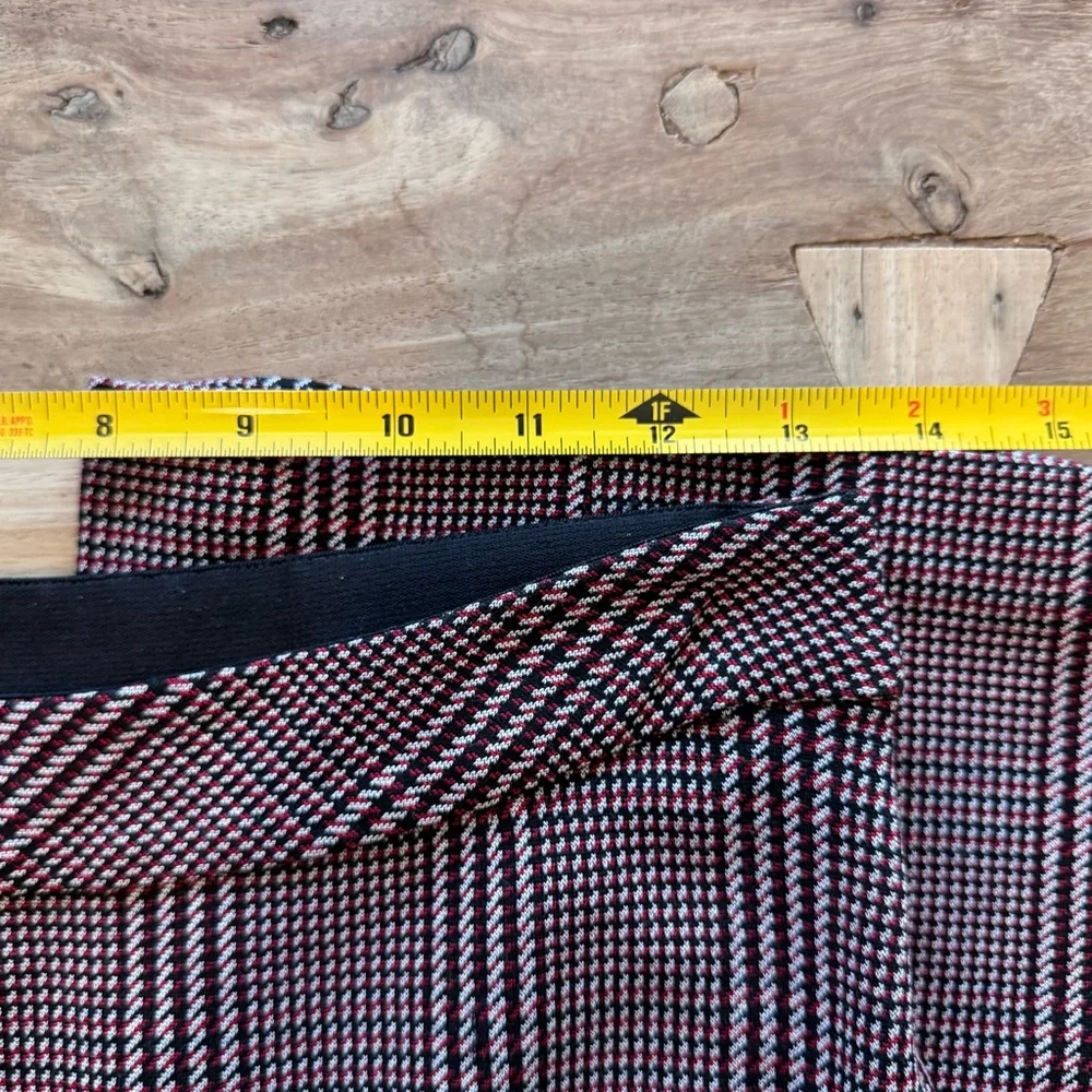 Rosetta Getty Plaid Cropped Flare Trousers - Picture 9 of 12